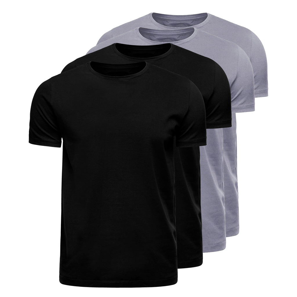 Kit 4 Camisetas Pima Premium