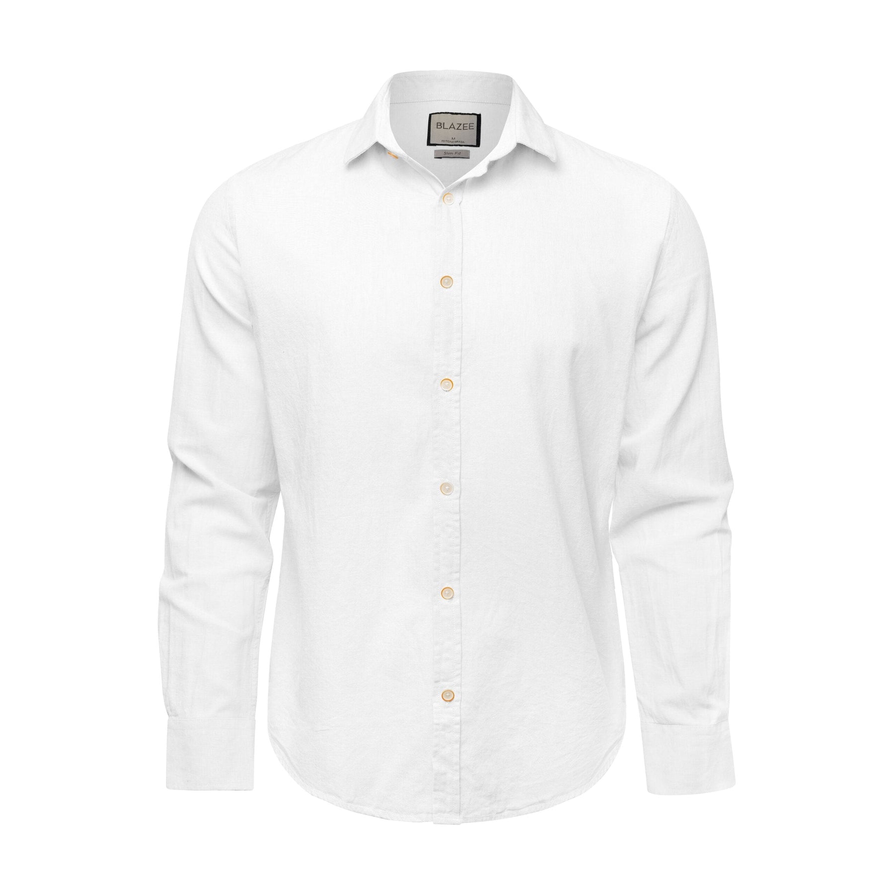 Camisa de Linho Manga Longa - Ocean